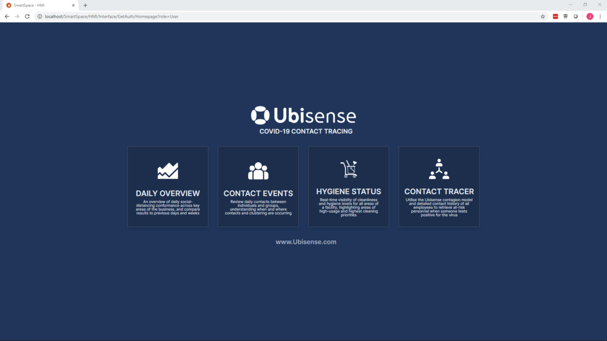 Ubisense Contact Tracing - Ubisense