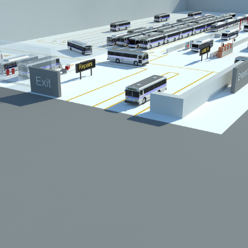 Transit Management 3D Model
